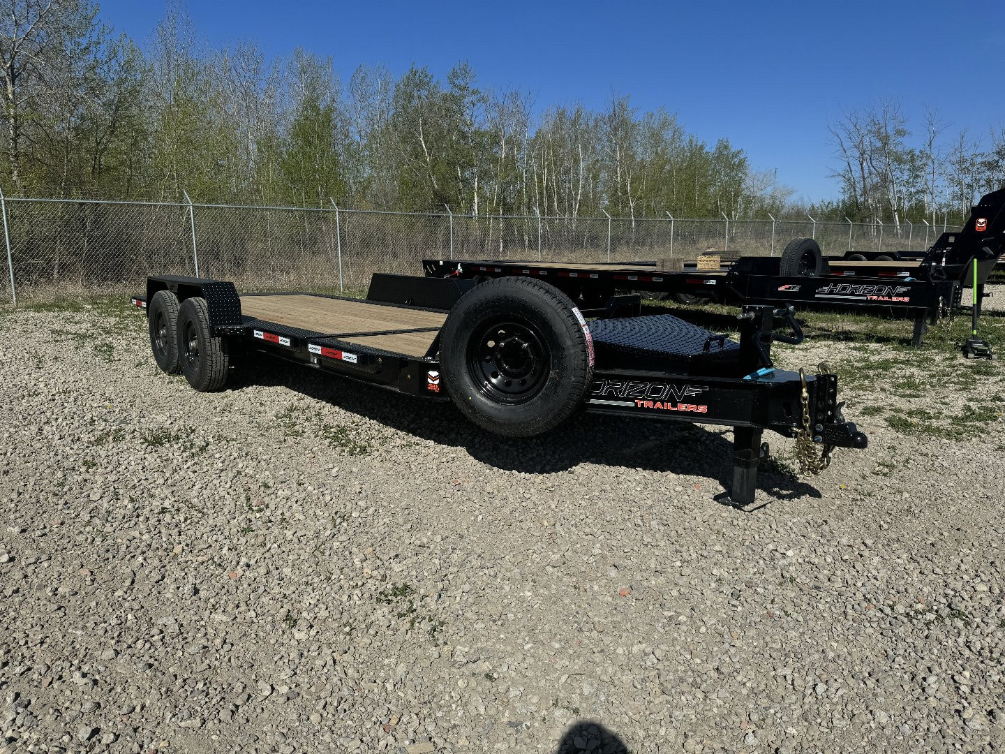 ETZ 83''X20' TILTDECK TRAILER w/TORSION AXLES 14000 GVWR
